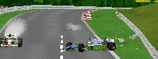 Monza, championship race. I lost control due to slow Herbert's Lotus
